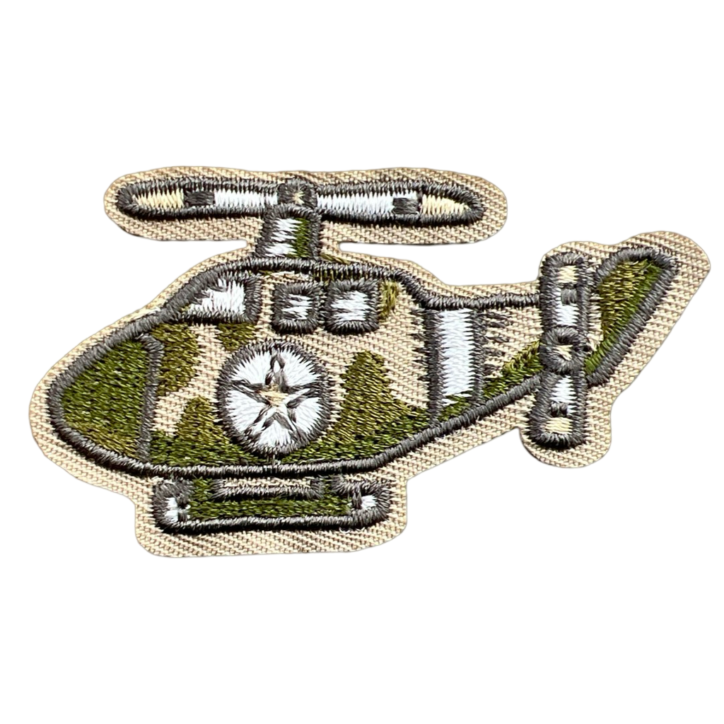 Helikopter Strijk Embleem Patch