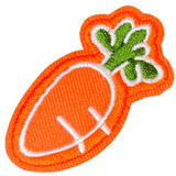 Wortel Peen Strijk Embleem Patch Oranje