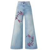 Bloesem Bloemen Tak Strijk Embleem Patch Donker Roze