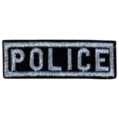 POLICE Tekst Strijk Patch Embleem