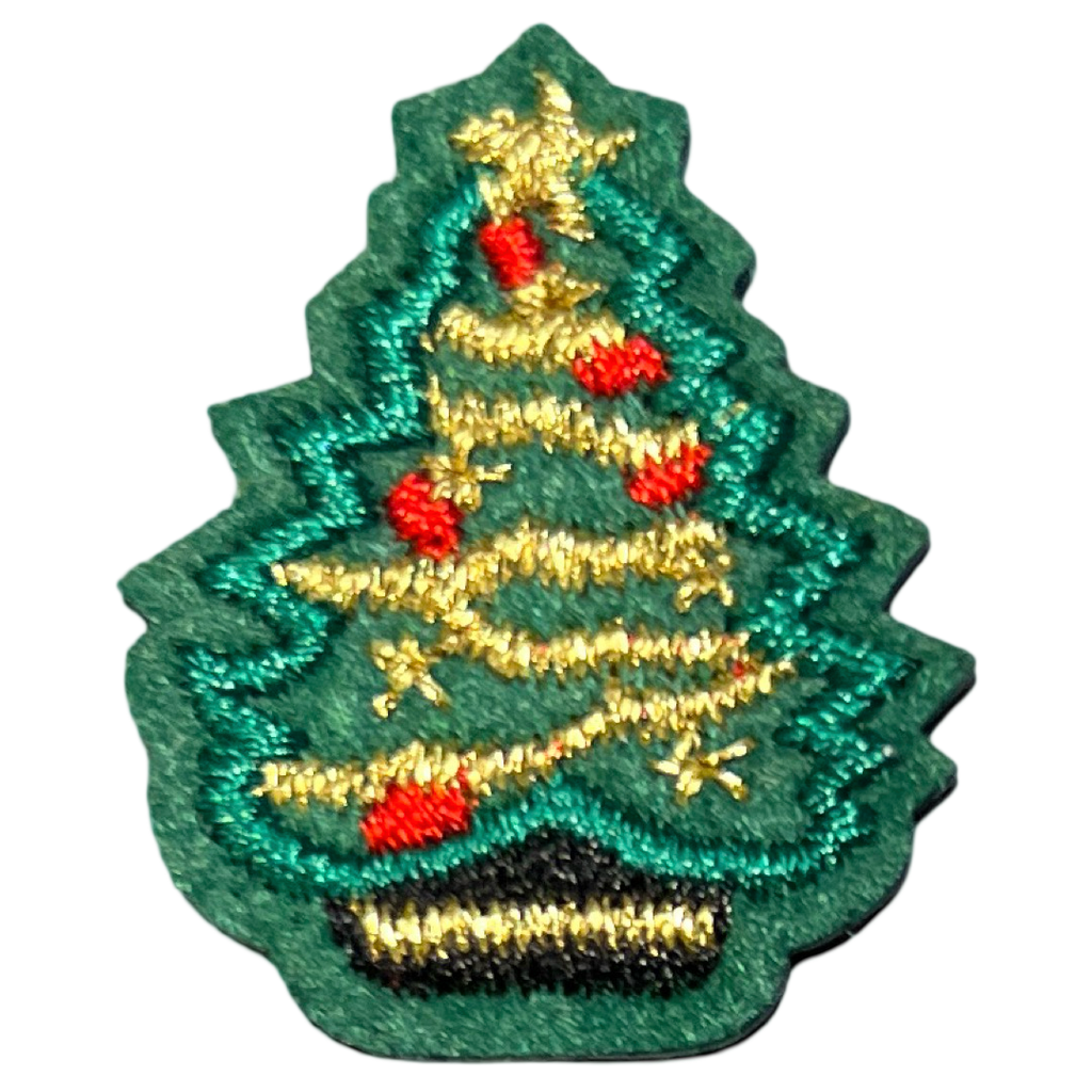 Kerst Kerstboom X-mas Tree Strijk Embleem Patch