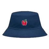 Paprika Strijk Embleem Patch op een blauwe Bucket head