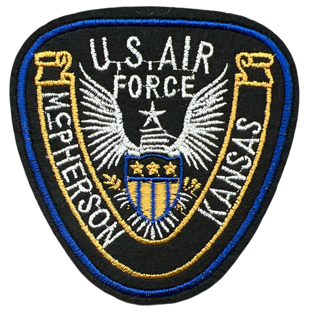 US Airforce Kansas Mc Pherson Strijk Embleem Patch