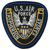 US Airforce Kansas Mc Pherson Strijk Embleem Patch