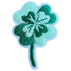 Klavertje Vier Klaver Strijk Embleem Patch