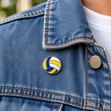 Volleybal Emaille Pin