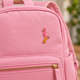 Flamingo Emaille Pin Lichtroze