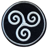 Keltisch Triskell Symbool Patch – Celtic Iron-On Emblem