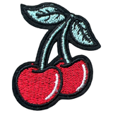 Kersen Fruit Strijk Embleem Patch