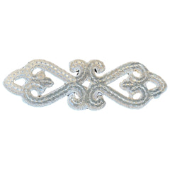 Tribal Paillette Zilver Cosplay Sequins Strijk Embleem Patch