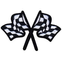Finish Vlaggen Formule 1.Strijk Embleem Patch