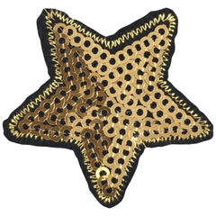 Pailletten Ster Strijkpatch – Glitter Embleem