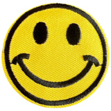 Emoji Smiley Strijk embleem Patch Happy Smile