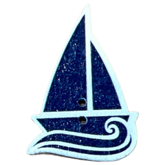 Zeilboot Marine Opnaai Knoop Wooden Button