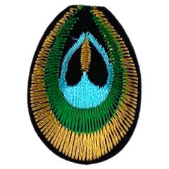Pauw Oog Pauwen Oog Veer Strijk Embleem Patch