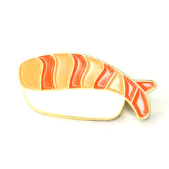 Sushi Met Garnaal Emaille Pin / Speld