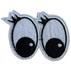 Ogen Comic Style Comicbook Strijk Embleem Patch
