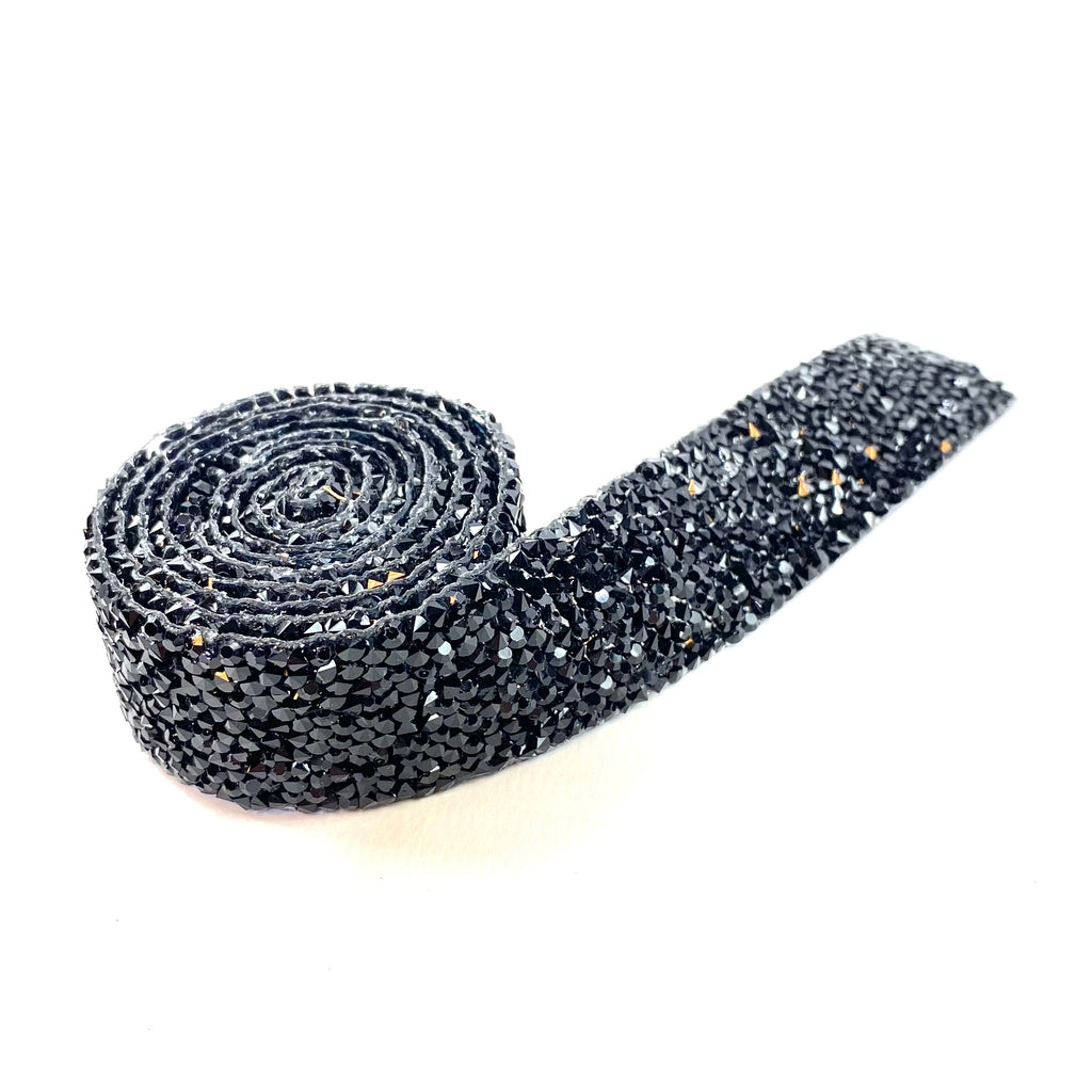 10 cm Crystal Rhinestone Strass Hot Fix Strijk Tape (prijs per 10 cm)