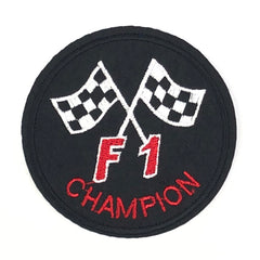 Formule 1 F1 Startsein Vlag Strijk Embleem Patch