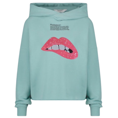 Mond Bijt Op Lip Pailletten Strijk Embleem Patch Multicolor Mond Bijt Op Lip Pailletten Strijk Embleem Patch Multicolor