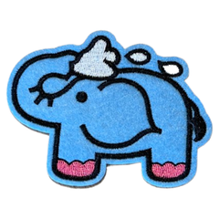 Olifant Elephant Strijk Embleem Patch