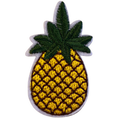 Ananas Strijk Embleem Patch