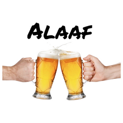Full Color Strijk Applicatie Small Bier Glazen Bierpull Alaaf Tekst