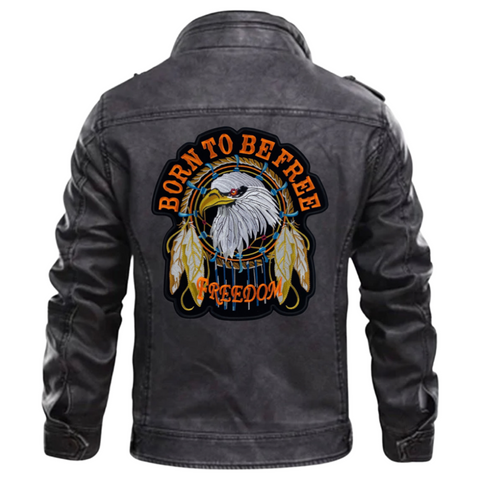 Finally Home Born to be Free Biker Adelaar-patch om op te strijken, motorfiets-patches, Amerika USA rugpatch, vest op de rug, motorpatch voor leren vesten Finally Home Born to be Free Biker Adelaar-patch om op te strijken, motorfiets-patches, Amerika USA rugpatch, vest op de rug, motorpatch voor leren vesten