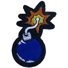 Bom TNT Dynamiet Strijk Embleem Patch
